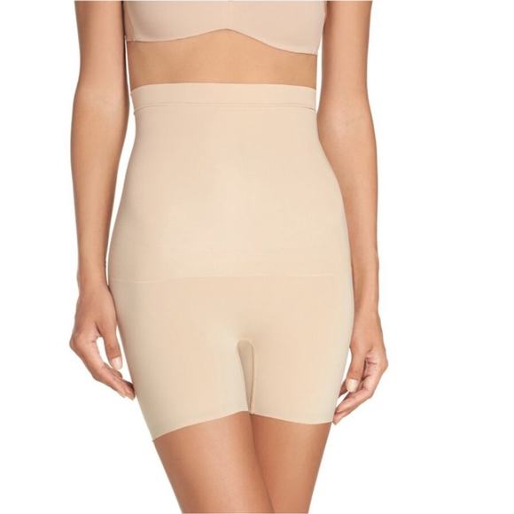 SPANX Shape My Day High-Waist Mid-Thigh Shorts - Picture 1 of 13